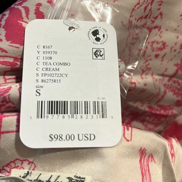 Free People / Dreamy Days Pajama Set NWT Small - Picture 6 of 6